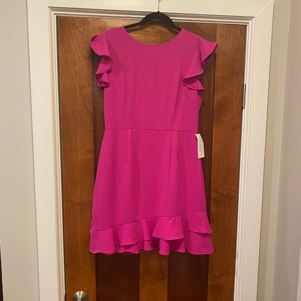 Pink boutique dress